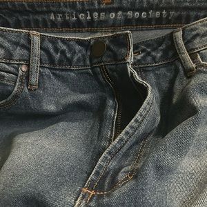 NWT! Articles of Society LOS ANGELES HIGH RISE CROP STRAIGHT JEAN SIZE 31 FURY